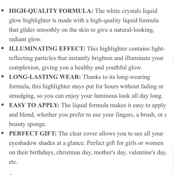 Brand New Profusion Liquid Glow Cosmetics Set - Picture 7 of 10